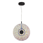 Подвесной светильник из фактурного двойного стекла Heterochromia варинант исполнения - 1 | Loft Concept в Брянске