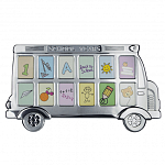 Фоторамка детская Childhood Corner Bus 12 фото варинант исполнения - 1 | Loft Concept в Брянске