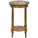 Деревянный овальный кофейный стол Margery Provence Coffee Table варинант исполнения - 3 | Loft Concept в Брянске