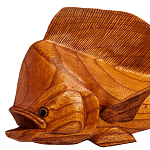 Статуэтка деревянная в виде рыбы Fish of the World варинант исполнения - 2 | Loft Concept в Брянске