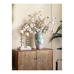 Ваза высокая с зелеными цветочными и птичьими мотивами Vase Inspired by Nature варинант исполнения - 5 | Loft Concept в Брянске