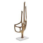 Аксессуар современный Абстракция Abstract Sculpture Brass варинант исполнения - 2 | Loft Concept в Брянске
