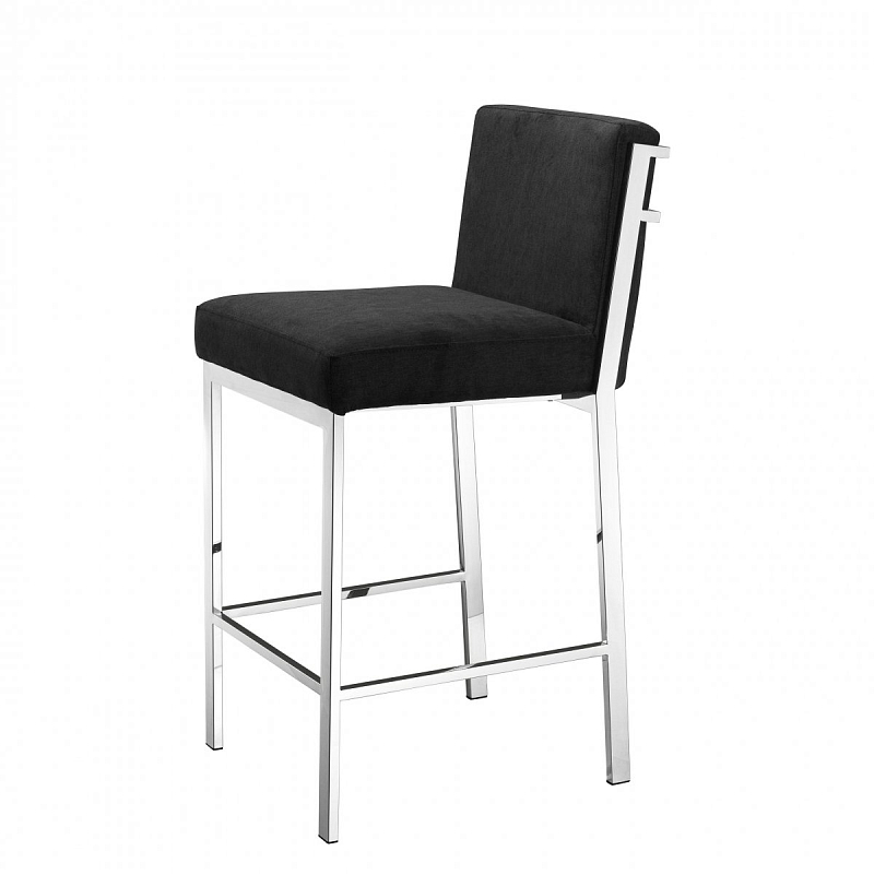 Полубарный стул Eichholtz Counter Stool Scott Steel Черный Нержавеющая сталь Полубарный стул Eichholtz Counter Stool Scott Steel Черный Нержавеющая сталь в Брянске | Loft Concept