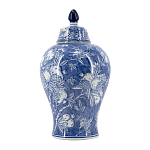 Ваза с крышкой в китайском стиле Гранатовое дерево Blooming Pomegranate варинант исполнения - 3 | Loft Concept в Брянске