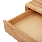 Рабочий стол из массива ясеня Marleen Wooden Desk варинант исполнения - 3 | Loft Concept в Брянске