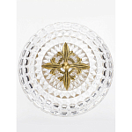 Конфетница из прозрачного рельефного стекла Eden Garden варинант исполнения - 3 | Loft Concept в Брянске