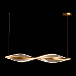 Люстра линейная с изогнутым плафоном Wave Line варинант исполнения - 3 | Loft Concept в Брянске
