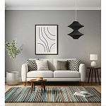 Подвесной вязаный черный светильник «Звезда Востока 02» варинант исполнения - 2 | Loft Concept в Брянске