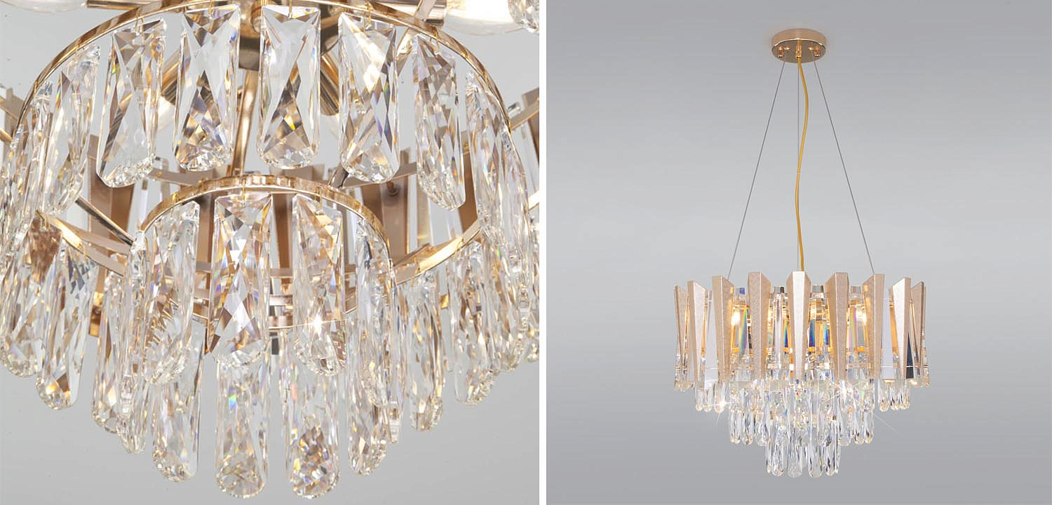 Люстра Crystal Edge Chandelier Люстра Crystal Edge Chandelier - Loft-Concept в Брянске