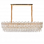 Люстра овальная с хрустальными подвесками Gorgeous Crystal Light варинант исполнения - 3 | Loft Concept в Брянске