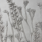 Панно Серые цветы варинант исполнения - 4 | Loft Concept в Брянске