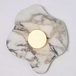 Бра с основанием волнистой формы Shaw Marble Lighting варинант исполнения - 1 | Loft Concept в Брянске