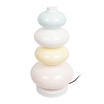 Настольная лампа из стеклянных сфер в пастельных тонах Высота 40 см Pastel Lunaria варинант исполнения - 2 | Loft Concept в Брянске