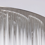 Люстра круглая с прозрачными стеклянными трубками Nembus варинант исполнения - 9 | Loft Concept в Брянске