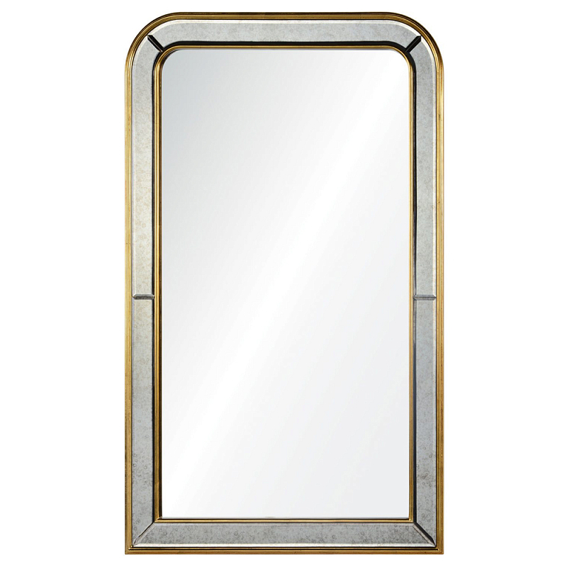 Зеркало в золотой раме Arched Mirror Золотой в Брянске | Loft Concept 