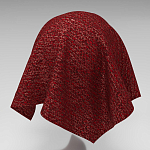 Мебельная ткань Шенилл бордовый цвет 138 см T4-23 варинант исполнения - 2 | Loft Concept в Брянске