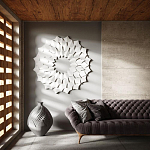 Гипсовая 3D Панель DRAGON SCALE - A  B  C  D варинант исполнения - 1 | Loft Concept в Брянске