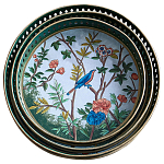 Комплект из 3-х подносов из металла в стиле Шинуазри Chinoiserie Flower варинант исполнения - 1 | Loft Concept в Брянске