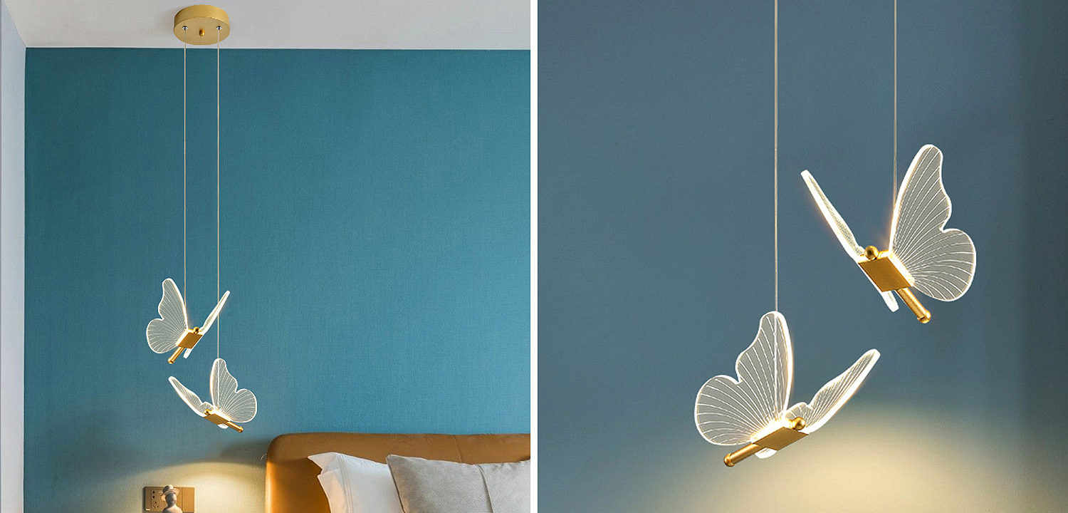 Butterfly Double Pendant Lamp D Butterfly Double Pendant Lamp D - Loft-Concept в Брянске