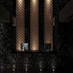 Гипсовая 3D панель с принтографией PM-43 варинант исполнения - 1 | Loft Concept в Брянске