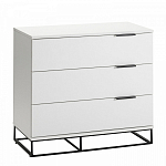 Комод белый с 3-мя ящиками Strict Lines  варинант исполнения - 1 | Loft Concept в Брянске
