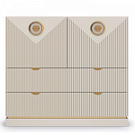 Комод с фактурным фасадом Satin Furniture варинант исполнения - 2 | Loft Concept в Брянске