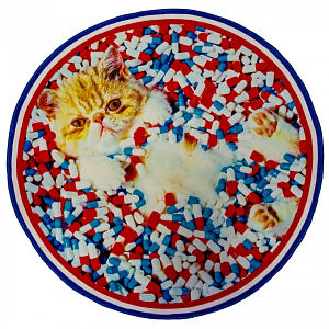 Ковер Seletti Round Rug Cat