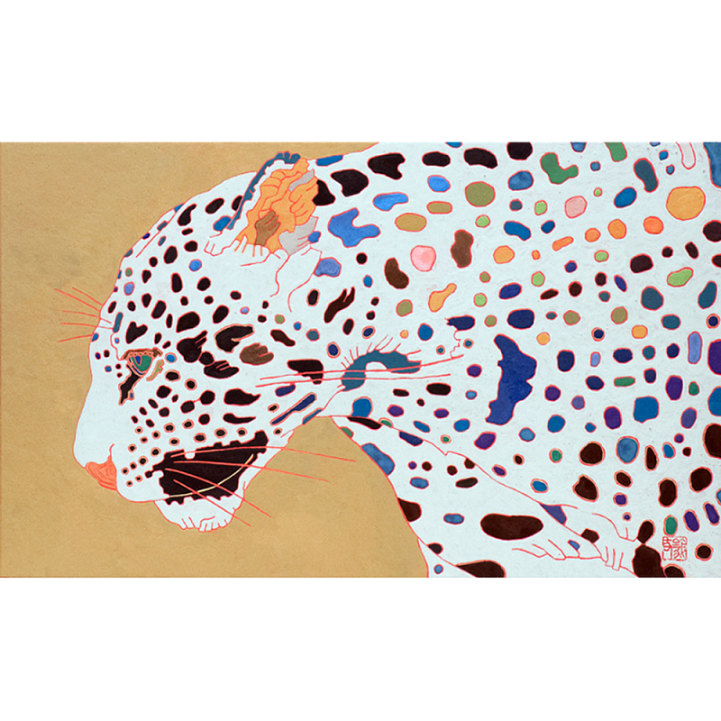 Картина Белый Ягуар White Predatory Jaguar Мульти Картина Белый Ягуар White Predatory Jaguar Мульти в Брянске | Loft Concept