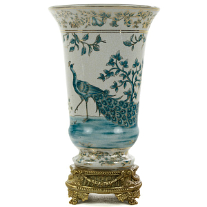 Ваза Turquoise Peacock