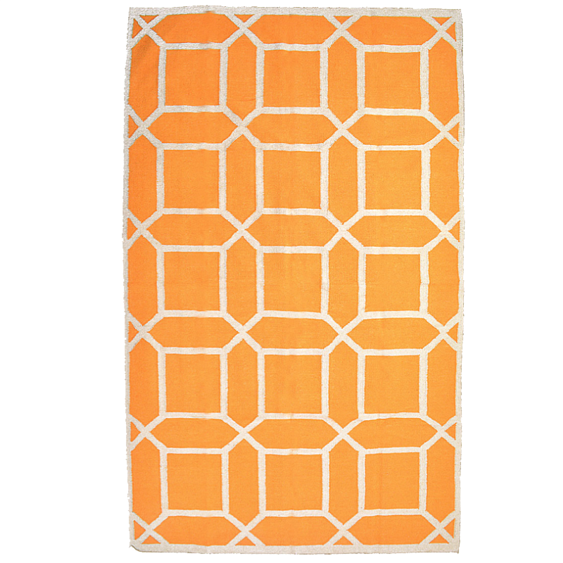 Ковер Ornament Orange Pattern Оранжевый Ковер Ornament Orange Pattern Оранжевый в Брянске | Loft Concept