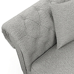 Мебельная ткань Шенилл серый цвет 138 см T4-29 варинант исполнения - 8 | Loft Concept в Брянске