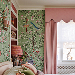 Обои ручная роспись Belvoir Pistachio варинант исполнения - 3 | Loft Concept в Брянске