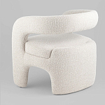 Кресло дизайнерское для лаунж зоны жемчужного цвета Pearl Lounge варинант исполнения - 6 | Loft Concept в Брянске