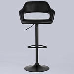 Барный стул черного цвета Strohach варинант исполнения - 3 | Loft Concept в Брянске