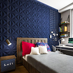 Гипсовая 3D Панель M-101 варинант исполнения - 2 | Loft Concept в Брянске