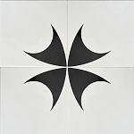 Дизайнерская плитка с узором Комета варинант исполнения - 1 | Loft Concept в Брянске