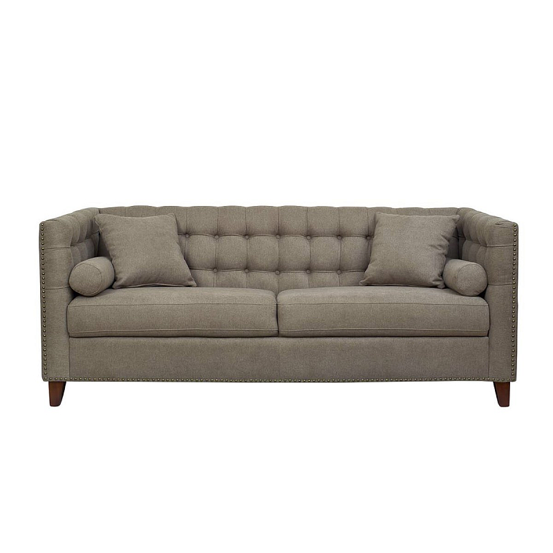 Диван LAMPERT SOFA Бежево-серый Диван LAMPERT SOFA Бежево-серый в Брянске | Loft Concept