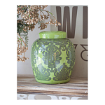 Банка с крышкой Porcelain Malachite Jar варинант исполнения - 3 | Loft Concept в Брянске