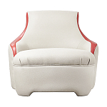 Премиальное кресло с вставками из кожи Holland варинант исполнения - 1 | Loft Concept в Брянске