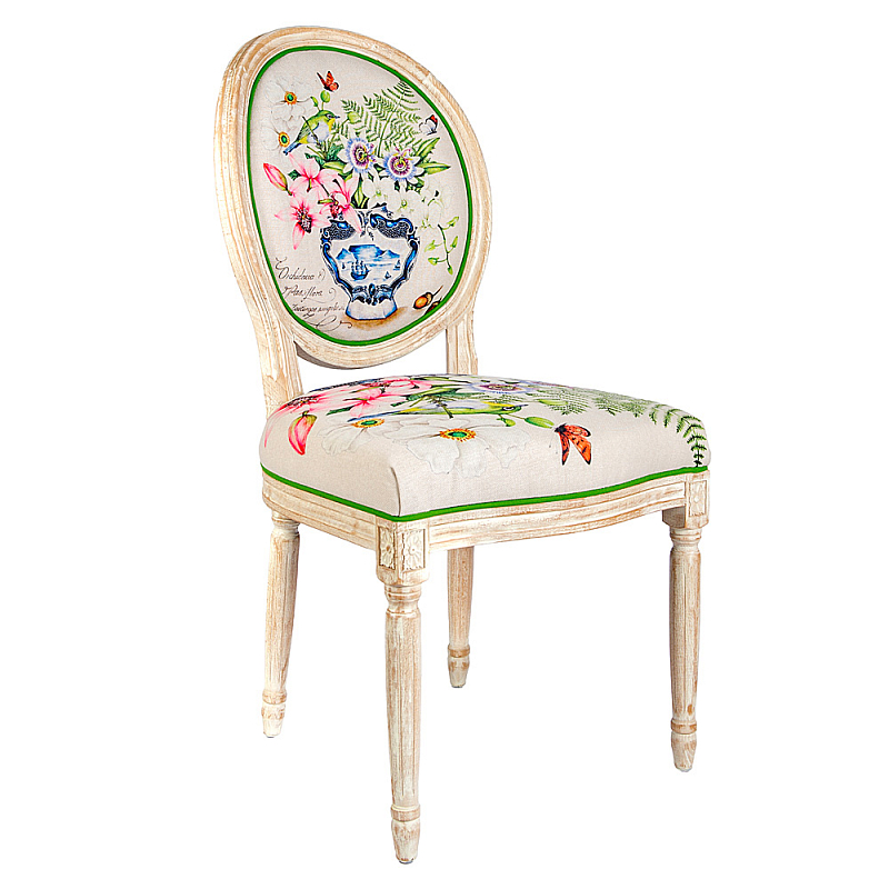 Стул Exotic Bouquet Stool Бежевый Мульти Стул Exotic Bouquet Stool Бежевый Мульти в Брянске | Loft Concept