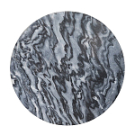 Столик кофейный с столешницей из черного мрамора Compact Black Marble Table варинант исполнения - 4 | Loft Concept в Брянске