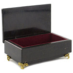 Шкатулка из натурального камня змеевик чёрного цвета Stone Casket варинант исполнения - 4 | Loft Concept в Брянске