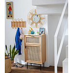 Настенная вешалка из ротанга Wila Wall Hanger M варинант исполнения - 5 | Loft Concept в Брянске