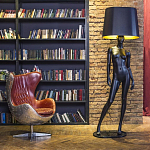 Лампа MANNEQUIN LAMP с абажуром изгибы тела варинант исполнения - 3 | Loft Concept в Брянске
