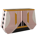 Дизайнерский комод с геометрическим рисунком Arredi варинант исполнения - 1 | Loft Concept в Брянске