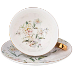 Чайная пара из фарфора 200 мл Grey Tea Porcelain Set варинант исполнения - 1 | Loft Concept в Брянске