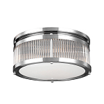 Потолочный светильник с цилиндрическим плафоном из рифленого прозрачного стекла Feiss варинант исполнения - 5 | Loft Concept в Брянске