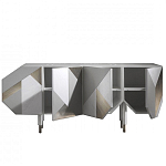 Комод с фасадом из геометрических фигур Coleccion Alexandra варинант исполнения - 1 | Loft Concept в Брянске