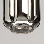 Люстра с 5-ю плафонами серого цвета Smoked Prism варинант исполнения - 5 | Loft Concept в Брянске