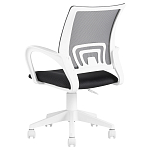 Офисное кресло с основанием из белого пластика Desk chairs Black варинант исполнения - 5 | Loft Concept в Брянске